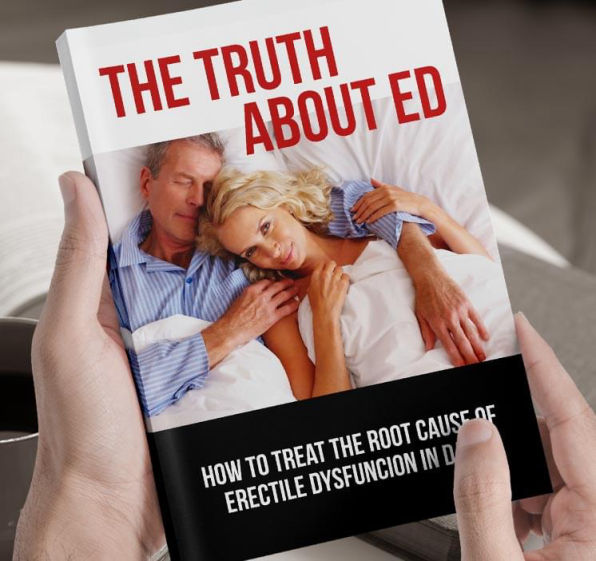 Free Bonus #1 with Boostaro — The Truth About ED e-book on treating the root cause of erectile dysfunction naturally